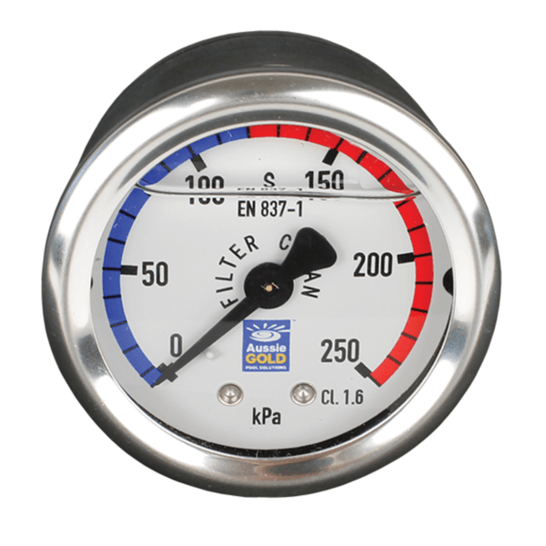 Pressure Gauge Centre Back Mount